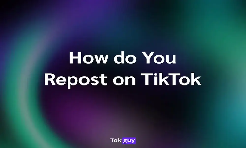 How-do-you-repost-on-TikTok